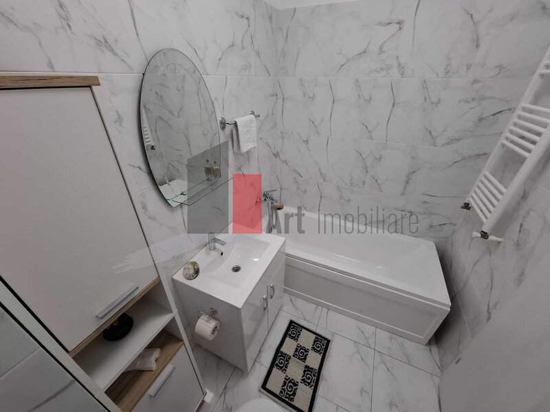 Chiajna, inchiriez apartament 2 camere, bloc nou, loc de parcare.